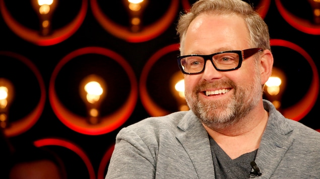 Alexandre Taillefer lors de son passage à l'émission Les échangistes.