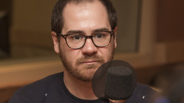Jérôme Dupras au micro de Catherine Perrin.