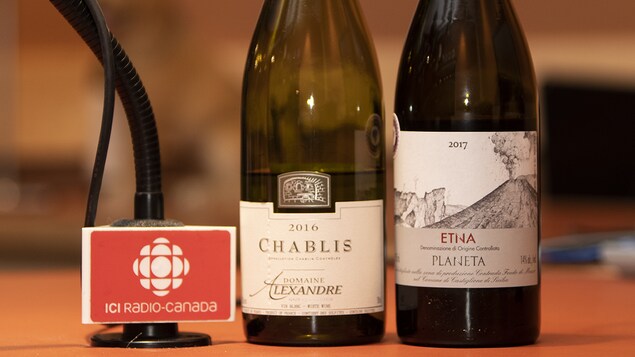Gros plan sur les bouteilles sélectionnées par la Master Sommelier Élyse Lambert