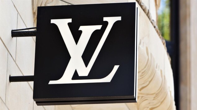 Le logo de la compagnie Louis Vuitton