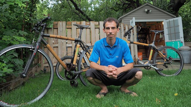 Vincent Barge, constructeur de vélos en bambou