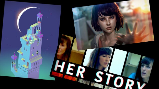 Les jeux Monument Valley, Life is strange et Her Story, proposent tous à leur manière, de nouvelles façons d'aborder les jeux vidéos. 