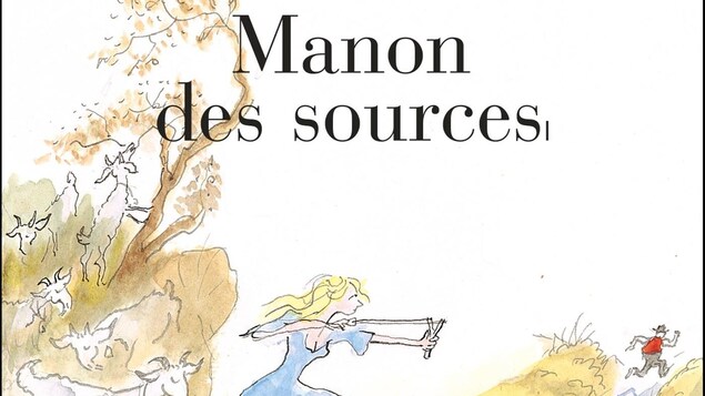 Page couverture d'un livre de Marcel Pagnol, Manon des sources