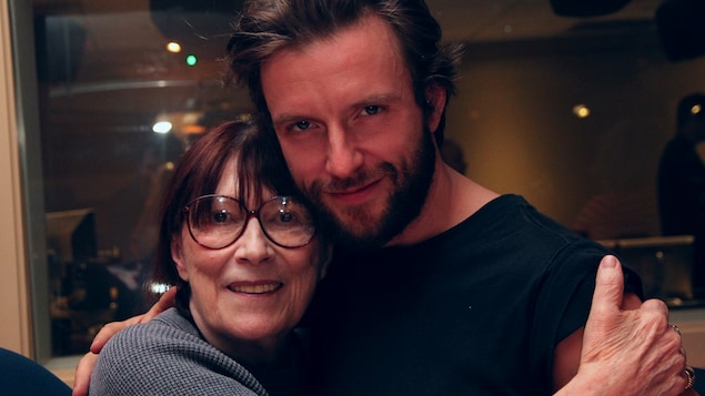 Les comédiens Monique Miller et Francis Ducharme 