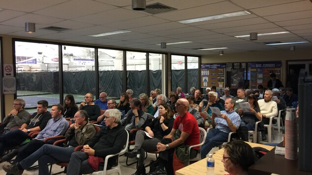 Rencontre des membres de la Corporation des Tennis de Rimouski qui s'est tenue le lundi 30 octobre 2017.