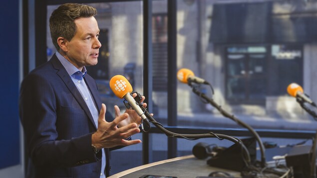 Sébastien Bovet, en studio