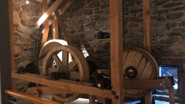 Les engrenages du moulin à farine La Lorraine