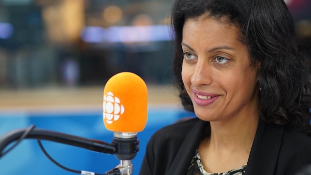 La cheffe du Parti libéral du Québec Dominique Anglade
