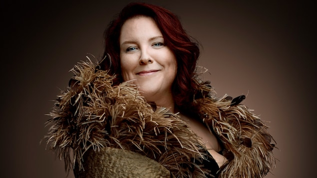 La contralto Marie-Nicole Lemieux La contralto Marie-Nicole Lemieux