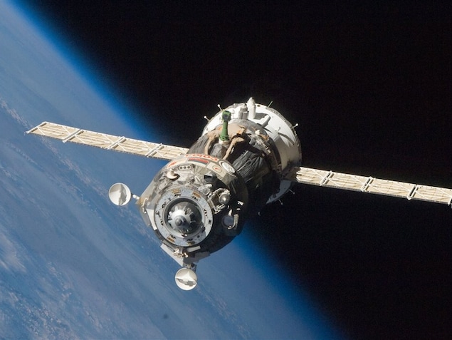 Un vaisseau russe Progress ravitaille la Station spatiale internationale (archives) Un vaisseau russe Progress ravitaille la Station spatiale internationale (archives)