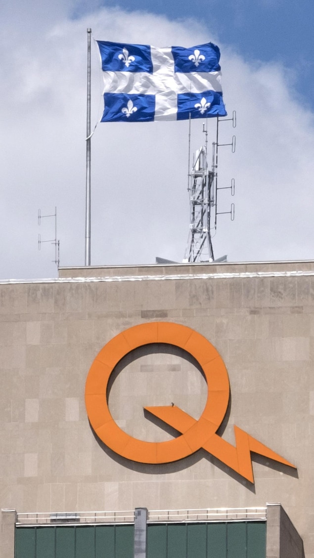 Le siège-social d'Hydro-Québec.