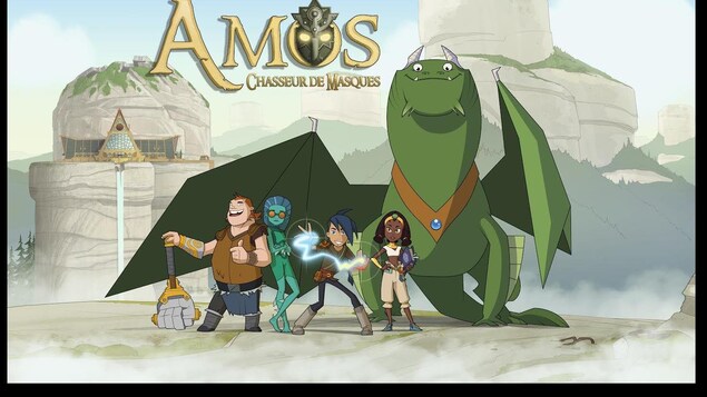 La première saison d'Amos, chasseur de masques, prendra son envol sur Ici Télé.