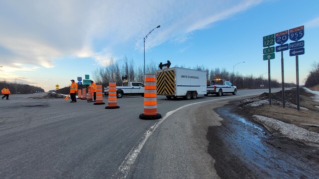 Un cycliste en état critique après un accident à Saint-Albert