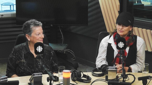 Diane Gratton et Suzanne Crête en entrevue.