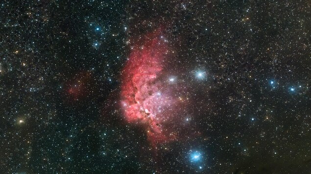La nébuleuse du Sorcier dans la constellation de Céphée.