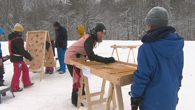 Le froid et la neige célébrés à Orford