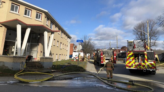 Trois locataires incommodés lors d’un incendie à Sherbrooke