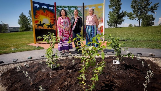 L’Hôpital pour enfants de l’Alberta se dote d’un jardin autochtone de la guérison