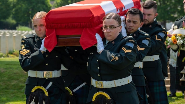 Un dernier repos pour trois soldats canadiens disparus pendant la Grande Guerre