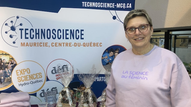 La directrice générale de Technoscience Mauricie, Centre-du-Québec, Nancy Mignault.