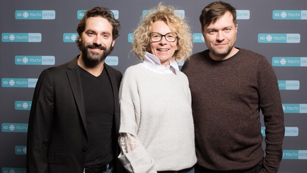 Guillaume Lemay-Thivierge, Danielle Trottier et Rafaël Ouellet Guillaume Lemay-Thivierge, Danielle Trottier et Rafaël Ouellet