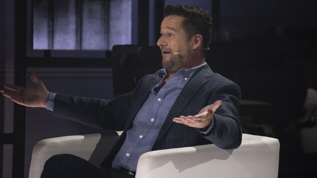 Dany Turcotte est surpris par un nouvel invité.