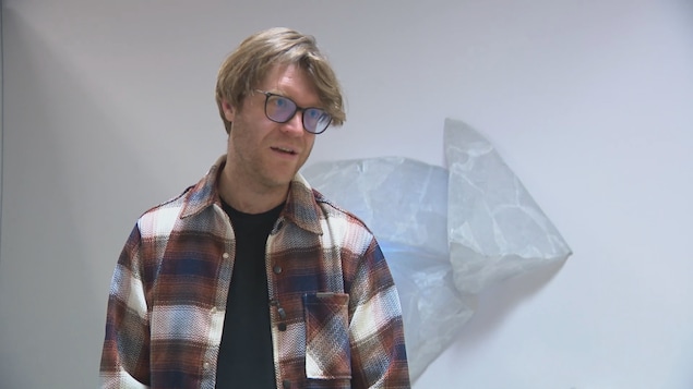 L'artiste Félix Bernier.