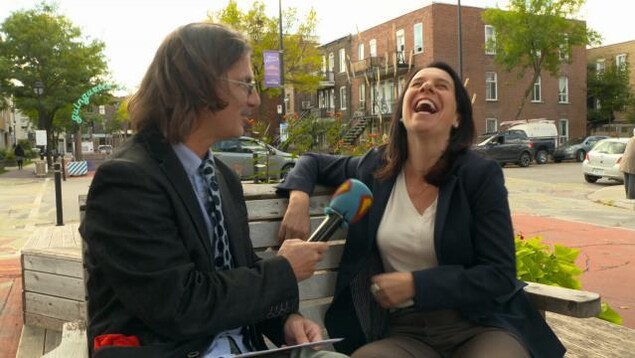 Jean-René Dufort et Valérie Plante Jean-René Dufort et Valérie Plante