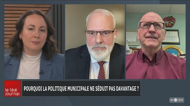 Karine Godin, Kevin Haché et Jean-Guy Levesque.