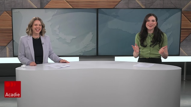 Margaud Castadère et Kristina Cormier.