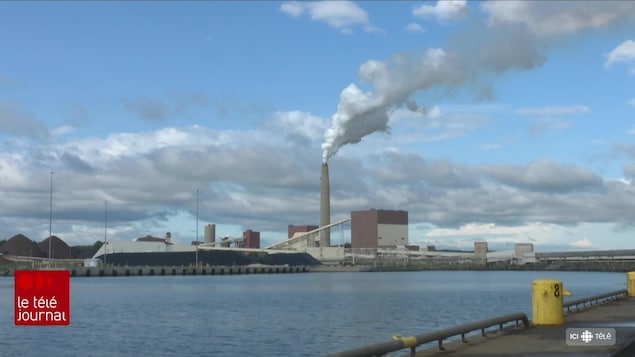 La centrale électrique de Belledune.