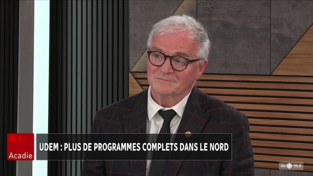 Le recteur de l'institution acadienne, Denis Prud'homme.