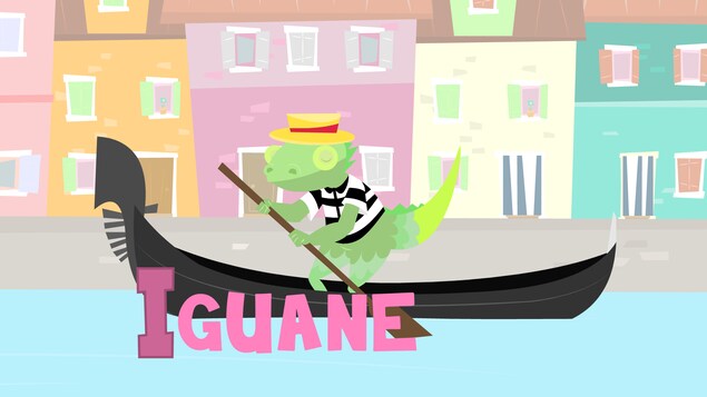 Iguane.