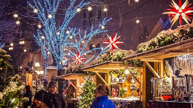 Le Marché de Noël allemand au pied du Château Frontenac