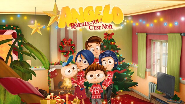 Affiche du film Angelo, réveille toi! C'est Noël