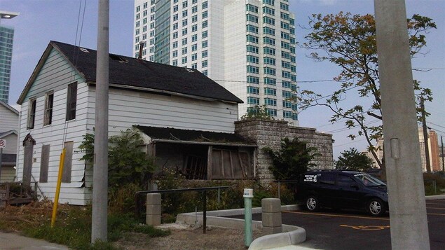 Une des maisons abandonnées dans le quartier du casino Caesars de Windsor