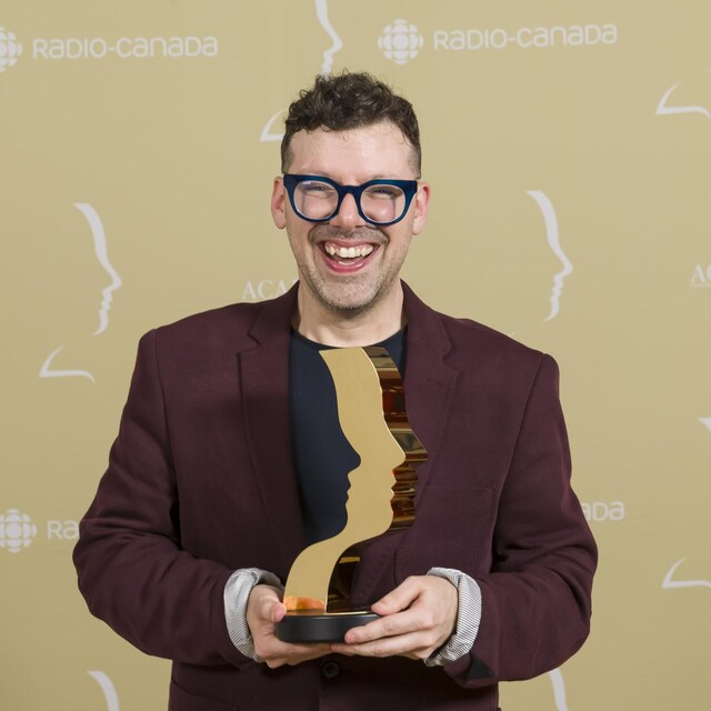 Simon Boulerice et son prix.
