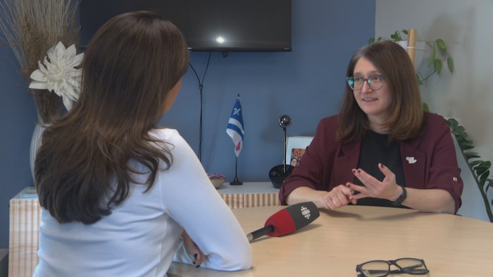 Isabelle Laurin, directrice générale de l’Association canadienne-française de l'Alberta.