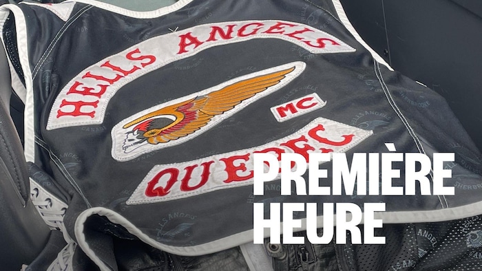 Une veste des Hells Angels. 