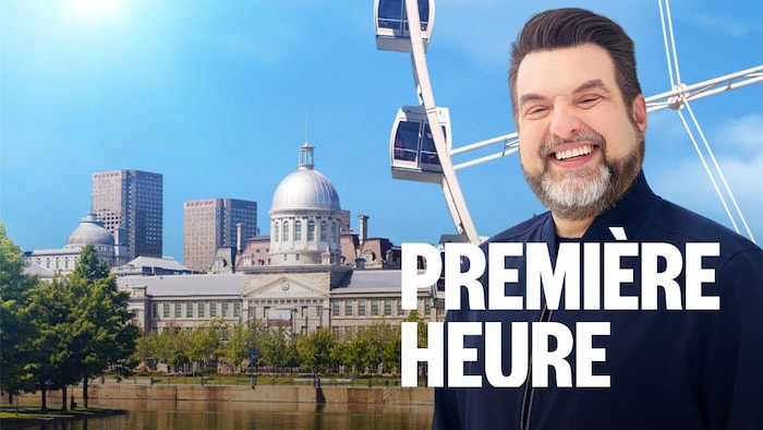 MC Gilles devant une grande roue.
