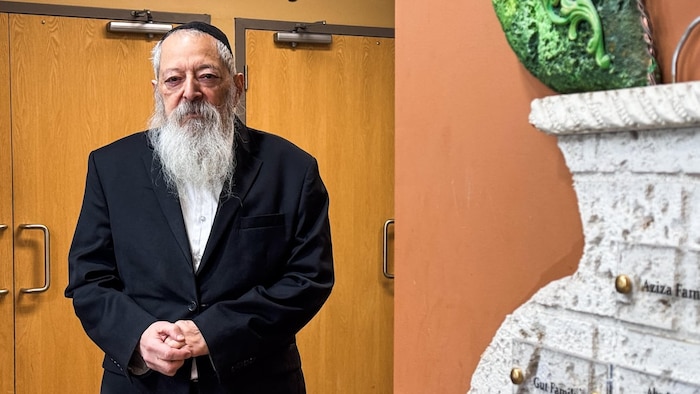Rabbin Avrohom Altein, directeur de Chabad-Lubavitch du Manitoba.