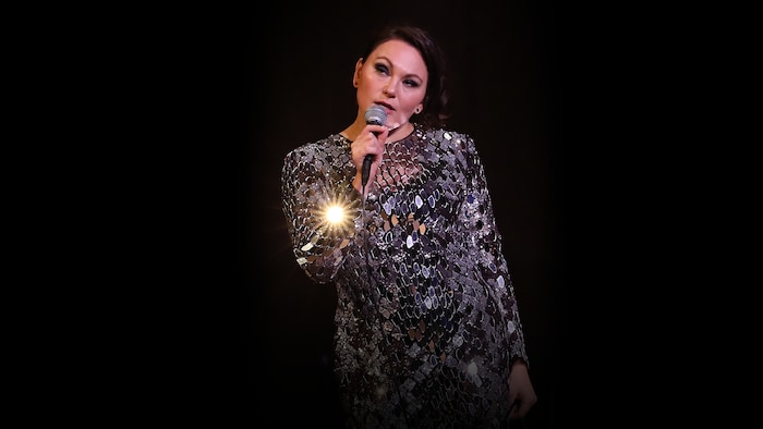 Inuk throat singer Tanya Tagaq performs on stage during the Pathway To Paris concert for climate action at Carnegie Hall in New York City on November 5, 2017. A documentary film by the Nunavut-raised artist, called Ever Deadly, will premiere at this year's TIFF.