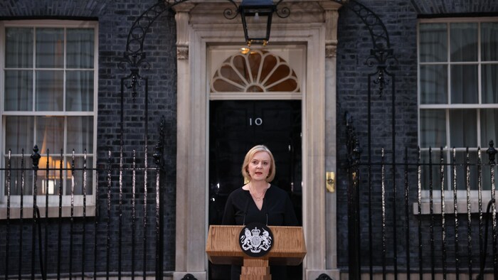 La première ministre britannique, Liz Truss, s'est adressée à la nation après l'annonce du décès de la reine.