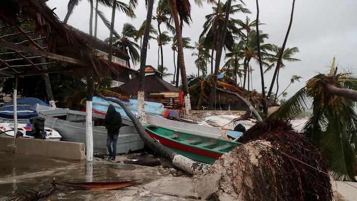L'ouragan Fiona en République dominicaine.