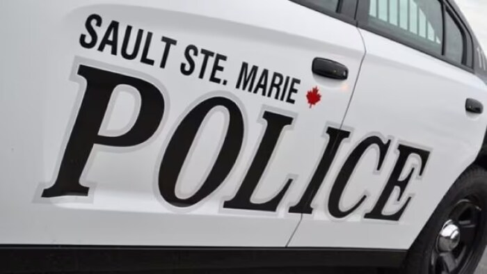 Une voiture de patrouille du Service de police de Sault-Sainte-Marie.