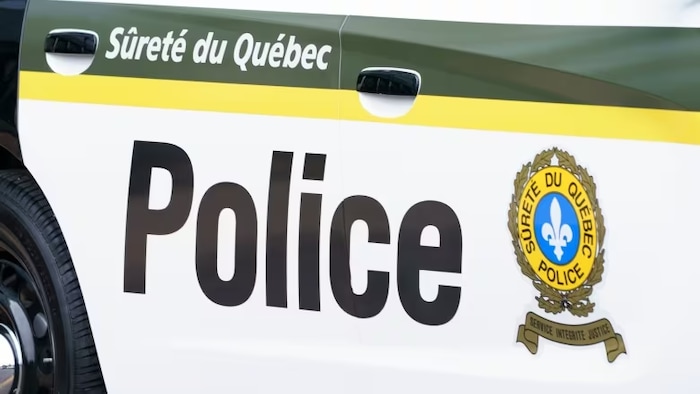 Une voiture de police de la Sûreté du Québec.