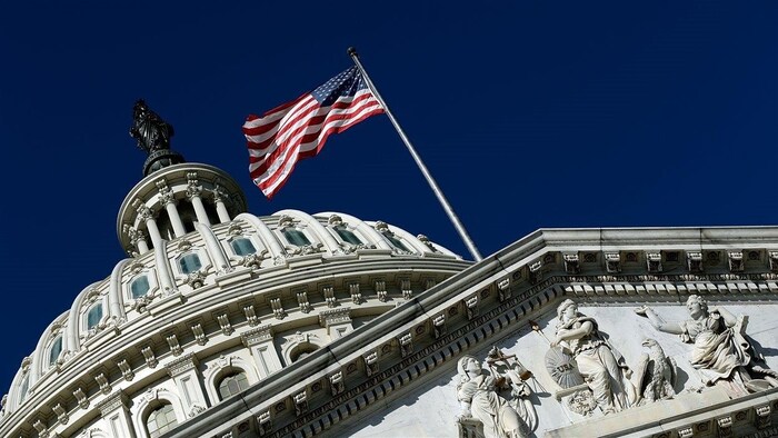 L'édifice du Congrès américain à Washington.