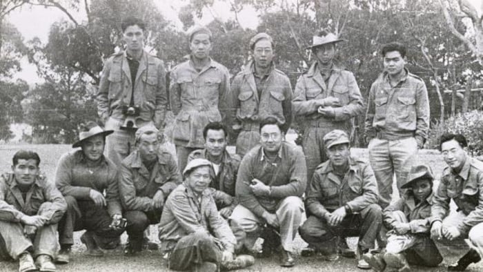 被送往前线的第一批华裔163军队士兵，行动代号是"遗忘"。