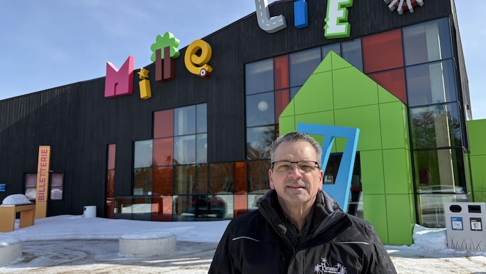Fabien Hovington, directeur général de la société de gestion de la zone portuaire de Chicoutimi.