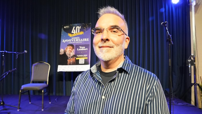 Maxime Joly, directeur général de l'Association franco-culturelle de Yellowknife.